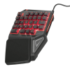 22881 Trust Gaming Keyboard GXT 888 Assa, USB, RGB, 29 keys, Black [22881]