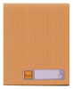 папка с 20 прозр.вклад. бюрократ crystal -cr20or a4 пластик 0.5мм оранжевый