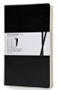 блокнот moleskine volant qp721bk large 130х210мм 96стр. линейка мягкая обложка черный (2шт)