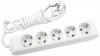 wltb04532wh-ru сетевой удлинитель panasonic x-tendia 3м (5 розеток) белый (блистер)