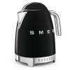 Чайник электрический с регулируемой температурой, SMEG KLF04BLEU, черный