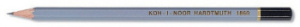 карандаш ч/г koh-i-noor 1860 186000f00104 f шестигран. дерево серый