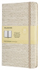 блокнот moleskine limited edition blend 19 lcbd04qp060g large 130х210мм обложка текстиль 240стр. линейка бежевый/белый