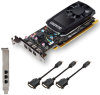 VCQP400V2BLK-1 PNY Nvidia Quadro P400 2GB GDDR5, 64-bit, PCIEx16 3.0, mini DP 1.4 x3, Active cooling, TDP 30W, LP, Bulk