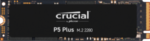 CT2000P5PSSD8 Твердотельный накопитель Crucial SSD P5 Plus, 2000GB, M.2(22x80mm), NVMe, PCIe 4.0 x4, 3D TLC, R/W 6600/5000MB/s, IOPs 720 000/700 000, DRAM buffer