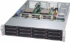 корпус supermicro cse-826bac4-r1k23wb 2u 2x1200w черный
