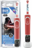 80324478 Зубная щетка электрическая Oral-B Kids Starwars красный/белый