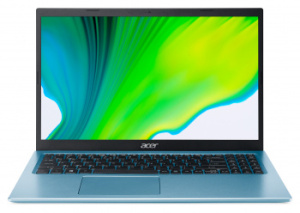 nx.a8ker.002 ноутбук acer aspire 5 a515-56-51ys core i5 1135g7 8gb ssd256gb intel iris xe graphics 15.6" ips fhd (1920x1080) windows 10 home lt.blue wifi bt cam