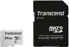 TS64GUSD300S-A Карта памяти Transcend 64GB UHS-I U1 microSD with Adapter