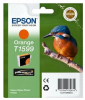 картридж струйный epson t1599 c13t15994010 оранжевый (1200стр.) (17мл) для epson st ph r2000