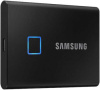 MU-PC2T0K/WW Внешние HDD и SSD/ Samsung External SSD T7 Touch, 2000GB, Touch ID, Type-C, USB 3.2 Gen2, R/W 1050/1000MB/s, 85x57x8mm, Black (12 мес.)