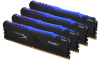 HX424C15FB3AK4/32 Модуль памяти KINGSTON Fury Gaming DDR4 Общий объём памяти 32Гб Module capacity 8Гб Количество 4 2400 МГц Радиатор Множитель частоты шины 15 1.2 В RGB