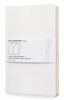блокнот moleskine volant qp723wh large 130х210мм 96стр. нелинованный мягкая обложка белый (2шт)