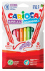 фломастеры carioca birello 41438 10цв. коробка с европодвесом