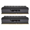 Модуль памяти VIPER 4 BLACKOUT 16GB DDR4-4000 PVB416G400C9K,CL19, 1.35V K2*8GB XMP BLACK PATRIOT