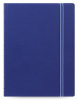 тетрадь filofax classic bright 115009 a5 pu 56л линейка съемные листы спираль двойная синий