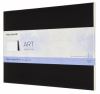 блокнот для акварели moleskine art watercolor artwbl10 230х310мм 20стр. нелинованный мягкая обложка черный
