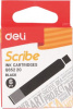 eq85220 картридж deli scribe для ручки перьевой черный
