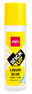 клей жидкий deli e7303s 125мл прозрачный