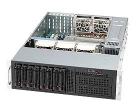 Сервер IRU Rock S3208 1xE5-2609v3 2x4Gb 5x4Tb 7.2K 3.5" RAID 2xGigEth 2x800W (323585)