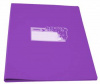 папка метал.зажим бюрократ tropic -tr07cvio a4 пластик 0.7мм фиолетовый