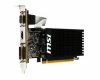GEFORCE GT 710 1GD3H LP Видеокарта MSI PCI-E GT 710 1GD3H LP nVidia GeForce GT 710 1024Mb 64bit DDR3 954/1600 DVIx1/HDMIx1/CRTx1/HDCP Ret low profile