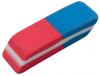 1591723 ластик buro b&r 41x14x8мм резина термопластичная красный/синий