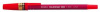 r-8000-r ручка шариковая zebra rubber 80 0.7мм корпус кауч.микропор. красный красные чернила