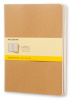 блокнот moleskine cahier journal qp422 xlarge 190х250мм обложка картон 120стр. клетка бежевый (3шт)