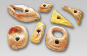 Зацепы полиэфирные для скалолазания 7 шт. #11_017