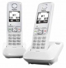 р/телефон dect gigaset a420 duo white белый 2 трубки