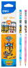 карандаш ч/г deli ec015-2b paw patrol трехгран. ассорти (12шт)
