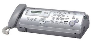 Факс Panasonic KX-FP207RU серый печ.:термоперенос АОН