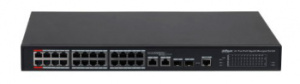 коммутатор dahua dh-pfs4226-24gt2gf-360 24poe управляемый