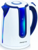 PWK1754CLWR Чайник электрический Polaris PWK 1754 CLWR 1.7л. 2200Вт белый/синий (корпус: пластик)
