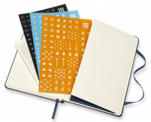 dhb2012wh2 еженедельник moleskine classic wkly pocket 90x140мм 144стр. синий сапфир