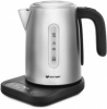 Чайник электрический Kitfort КТ-662 1.2л. 2200Вт черный/серебристый (корпус: металл)