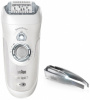 Эпилятор Braun SES 7/870 скор.:2 насад.:3 от аккум. белый/серебристый