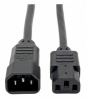 кабель tripplite p004-002-5 0.6m 5pack 18awg power iec-320-c14/iec-320-c13