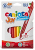 фломастеры carioca joy 40528 10цв. блистер