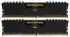 CMK32GX4M2D3600C16 Память оперативная/ Corsair DDR4, 3600MHz 32GB 2x16GB DIMM, Unbuffered, 16-19-19-36, XMP 2.0 Vengeance LPX Black, 1.35V