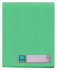 папка с 60 прозр.вклад. бюрократ crystal -cr60grn a4 пластик 0.7мм зеленый