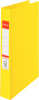 папка на 4-х кольцах esselte standard 14458 a4 картон/пвх кор.35мм желтый вмест.190лист.