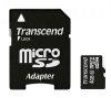 Флеш карта microSDHC 4Gb Class10 Transcend TS4GUSDHC10 + adapter