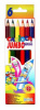 карандаши цветные carioca jumbo 41407 6цв. коробка/европод.