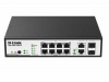 коммутатор 8port 10/100m poe des-1100-10p/a1a d-link