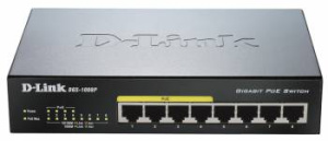 коммутатор d-link dgs-1008p/d 8g 4poe неуправляемый