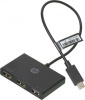 Разветвитель USB-C HP 3порт. черный (Z8W90AA)