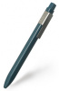ручка шариков. moleskine classic click (ew41bk710) т.зеленый d=1мм блистер автоматическая сменный стержень линия 0.8мм прямоугол.