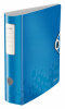 папка-регистратор esselte leitz wow 11060036 a4 82мм полифом синий